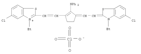 5,5'-Dichloro-11-diphenylamino-3,3'-diethyl-10,12-ethylenethiatricarbocyanine perchlorate